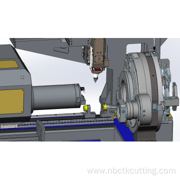 Skip cut short tailing laser pipe cutter